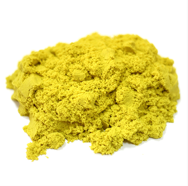 Песок «Космический», желтый 0,5 кг  